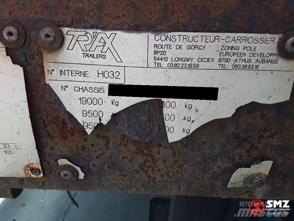 Trax Aanhangwagen Επίπεδες/πλευρικώς ανοιγόμενες ρυμούλκες