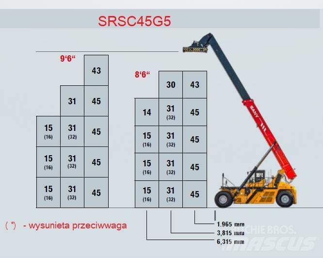 Sany SRSC45G5 Γερανοί στοίβαξης εμπορευματοκιβωτίων