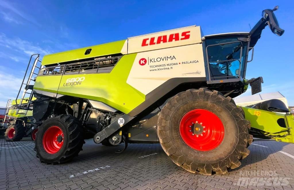 CLAAS Lexion 6800 Θεριζοαλωνιστικές μηχανές