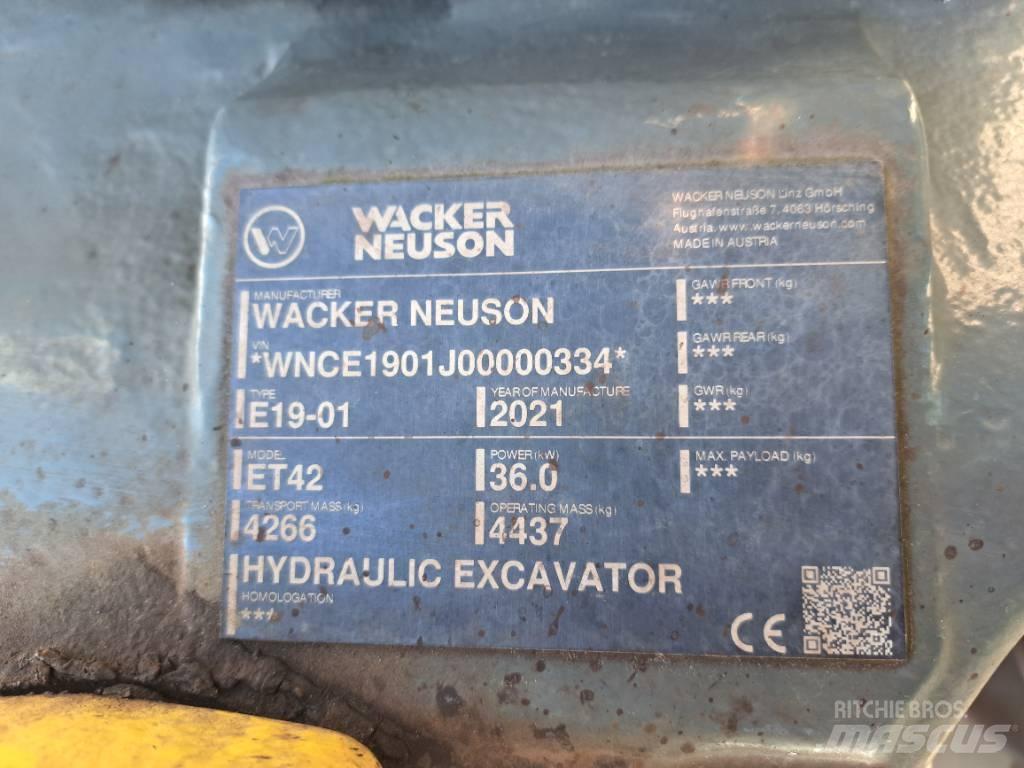 Wacker Neuson ET42 Εκσκαφείς με ερπύστριες