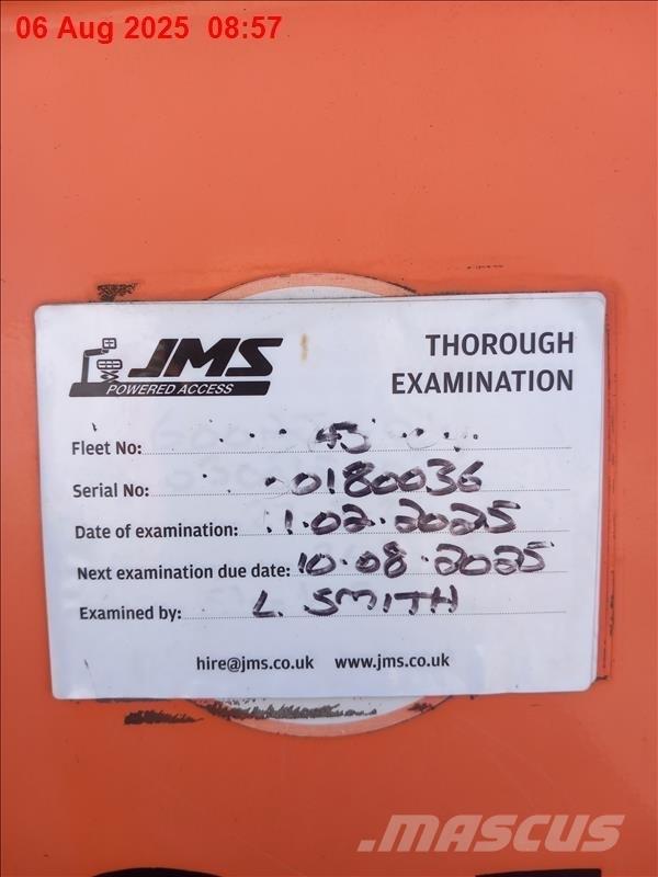 JLG 600 AJ Ανυψωτήρες με αρθρωτό βραχίονα