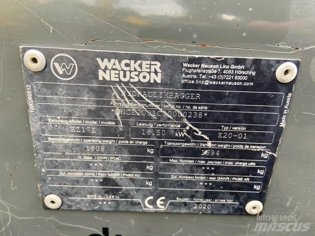Wacker Neuson EZ17e Εκσκαφείς με ερπύστριες