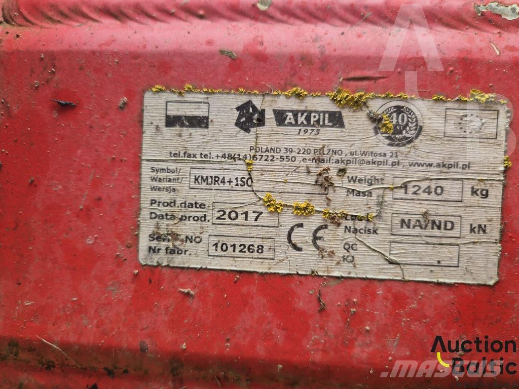 Akpil KMJR4+1SO Αναστρεφόμενα άροτρα