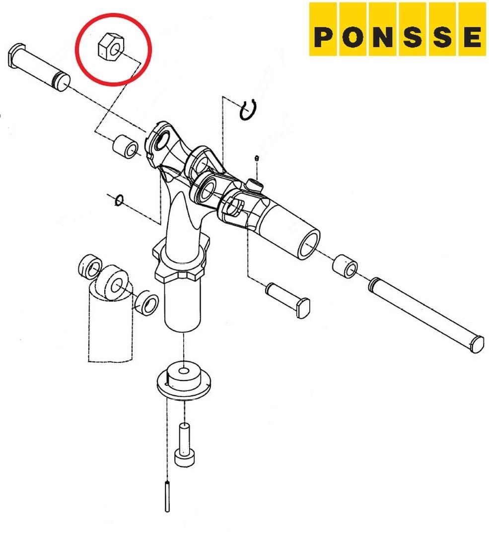 Ponsse 0008888 Σασί - πλαίσιο