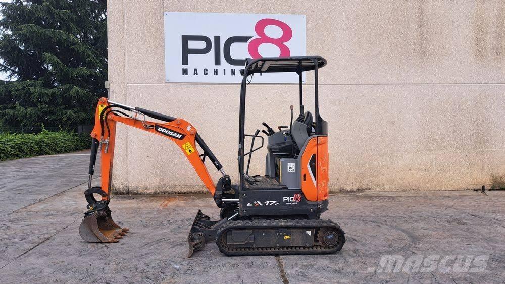 Doosan DX 17 Εκσκαφάκι (διαβολάκι) < 7t