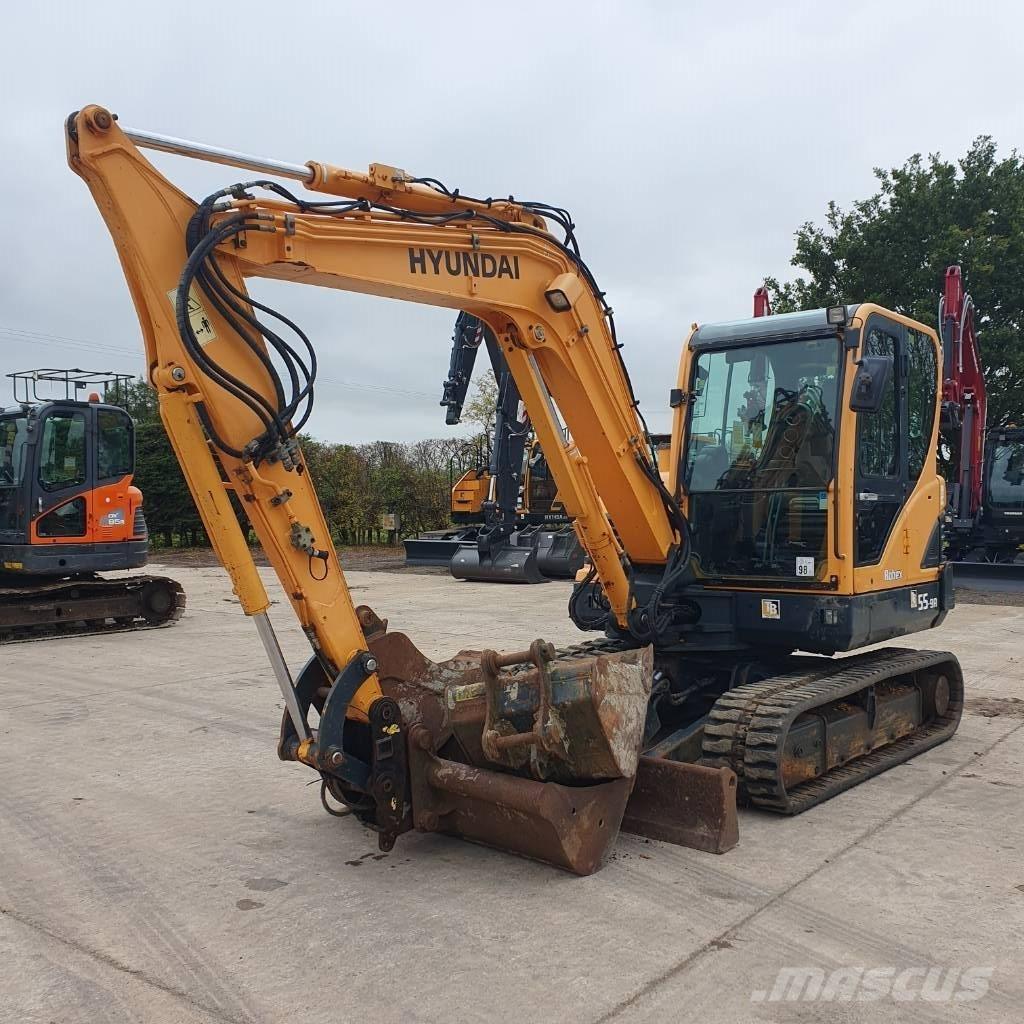 Hyundai R55 Εκσκαφάκι (διαβολάκι) < 7t