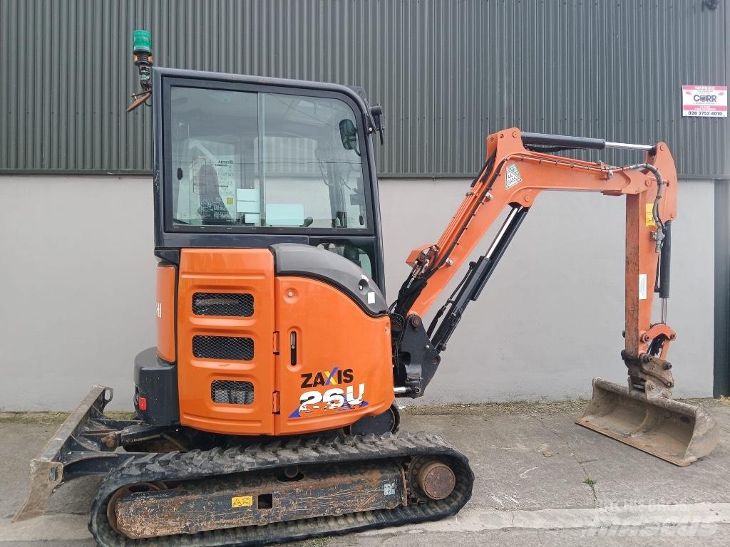 Hitachi ZX 26 U-6 Εκσκαφάκι (διαβολάκι) < 7t