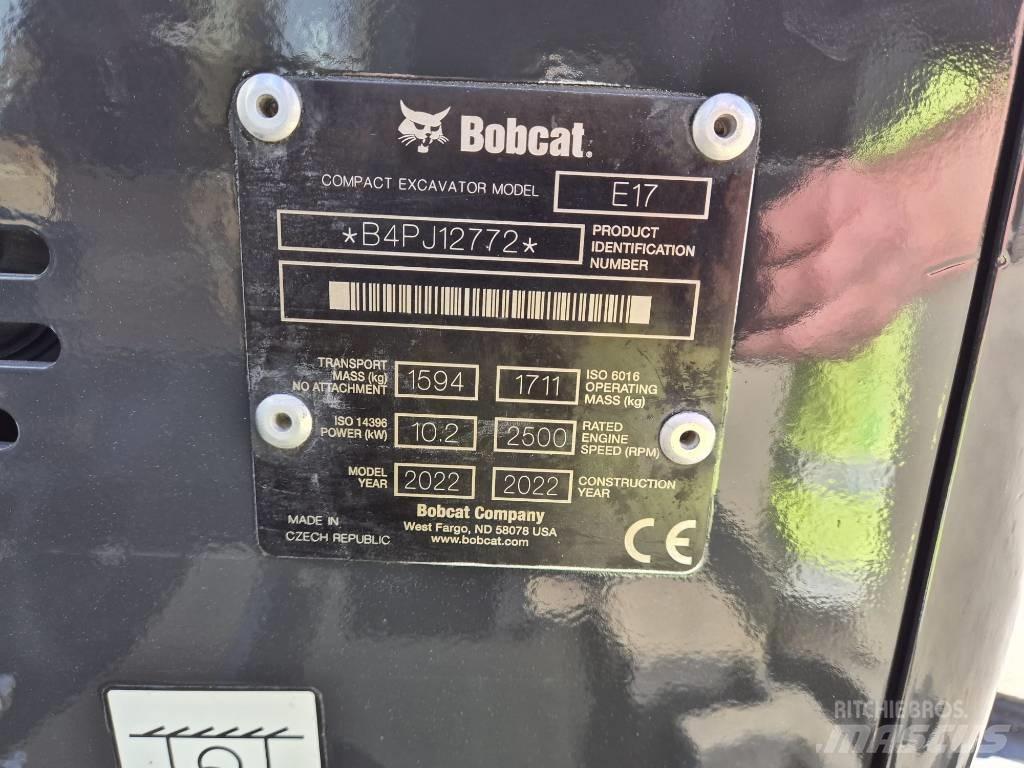 Bobcat E 17 Εκσκαφάκι (διαβολάκι) < 7t