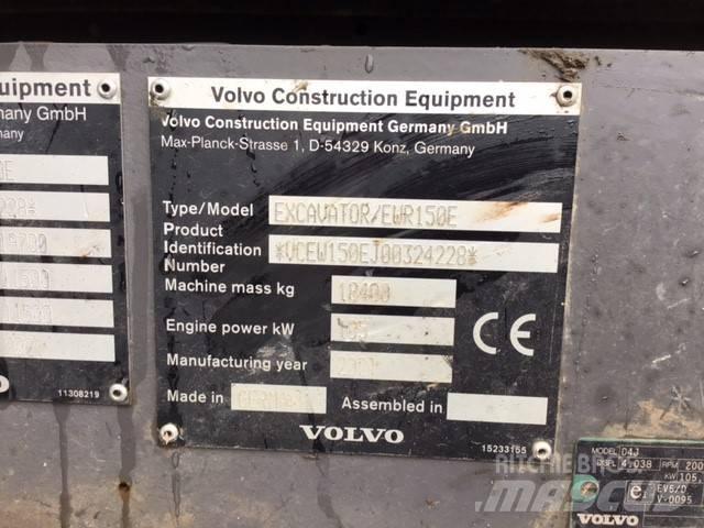 Volvo EWR 150 E Εκσκαφείς με τροχούς - λάστιχα