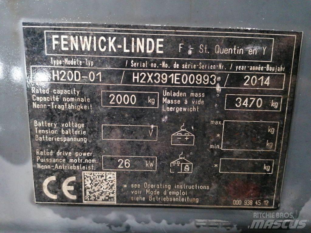 Linde H20D-01 Πετρελαιοκίνητα Κλαρκ
