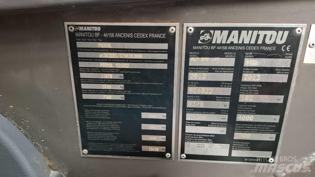 Manitou MLT 840-137 Τηλεσκοπικοί ανυψωτές
