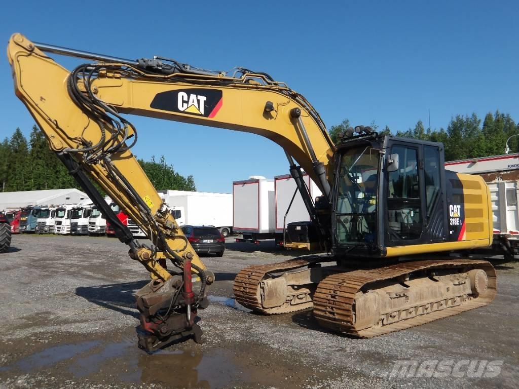 CAT 318 E L Εκσκαφείς με ερπύστριες
