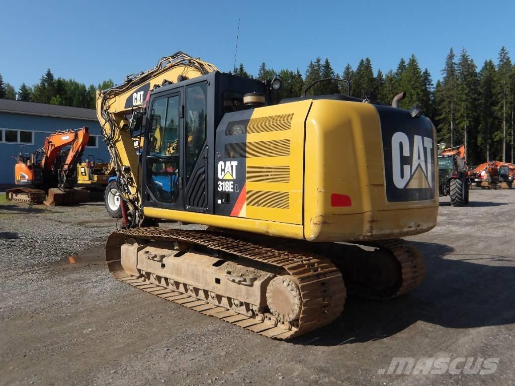 CAT 318 E L Εκσκαφείς με ερπύστριες