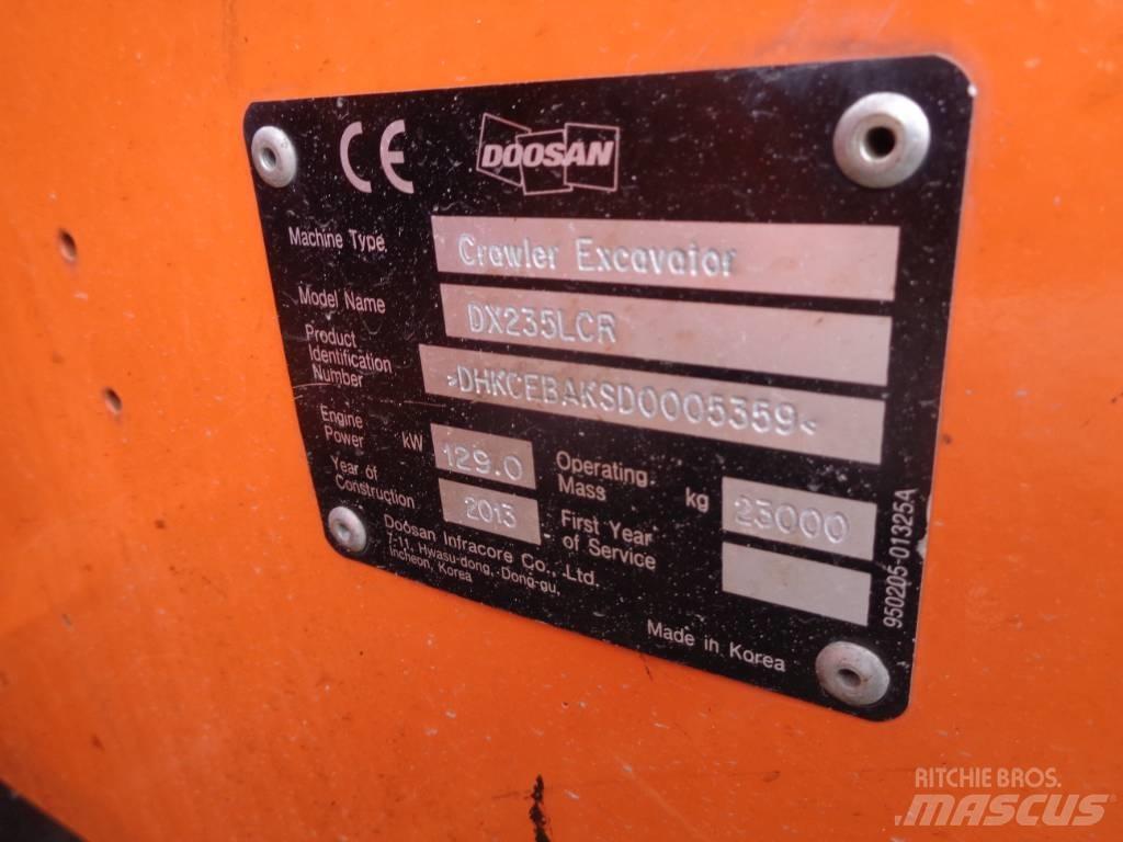 Doosan 235 LCR Εκσκαφείς με ερπύστριες