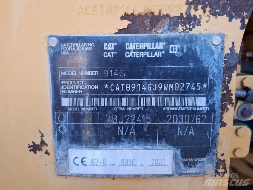 CAT 914 G Φορτωτές με λάστιχα (Τροχοφόροι)