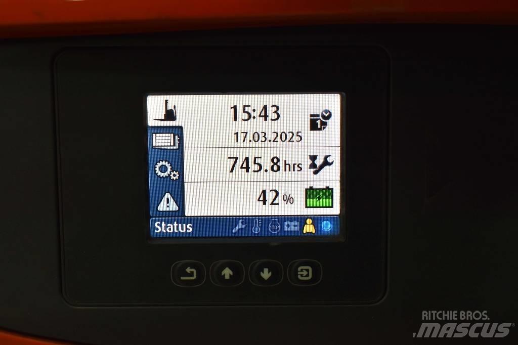 Linde L 14 Παλετοφόρα πεζού χειριστή με ιστό