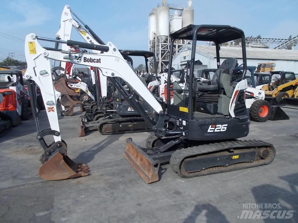 Bobcat E26GM Εκσκαφάκι (διαβολάκι) < 7t