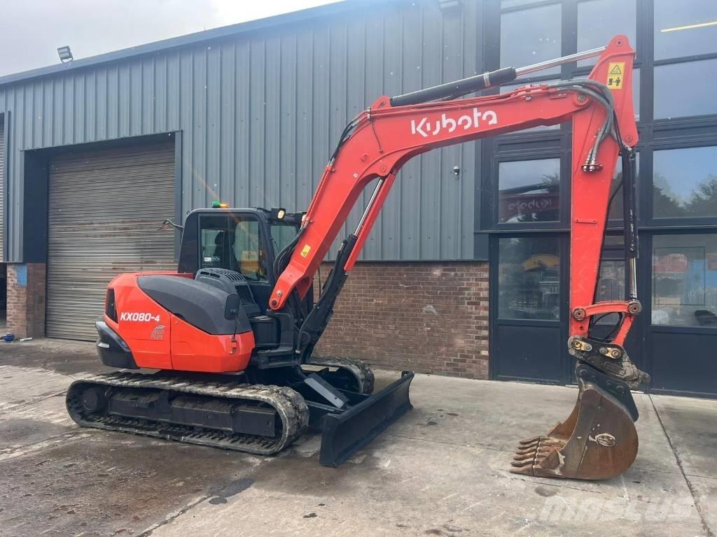 Kubota KX 080-4 Εκσκαφάκι (διαβολάκι) < 7t