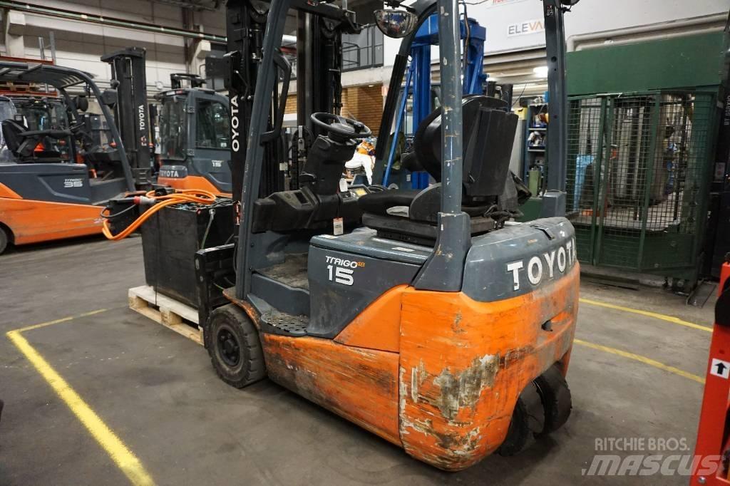 Toyota 8FBE15T Ηλεκτρικά περονοφόρα ανυψωτικά κλαρκ