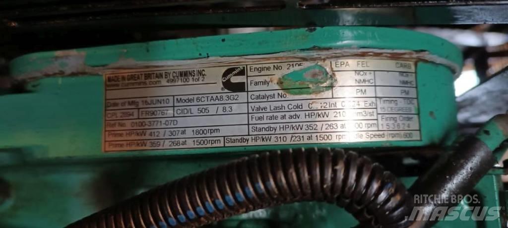 Cummins 6CTAA8.3G2 Γεννήτριες ντίζελ