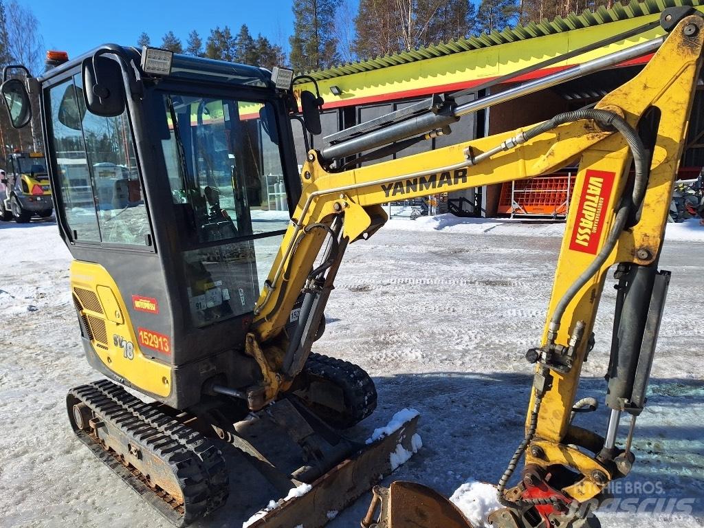 Yanmar SV 18 Εκσκαφάκι (διαβολάκι) < 7t