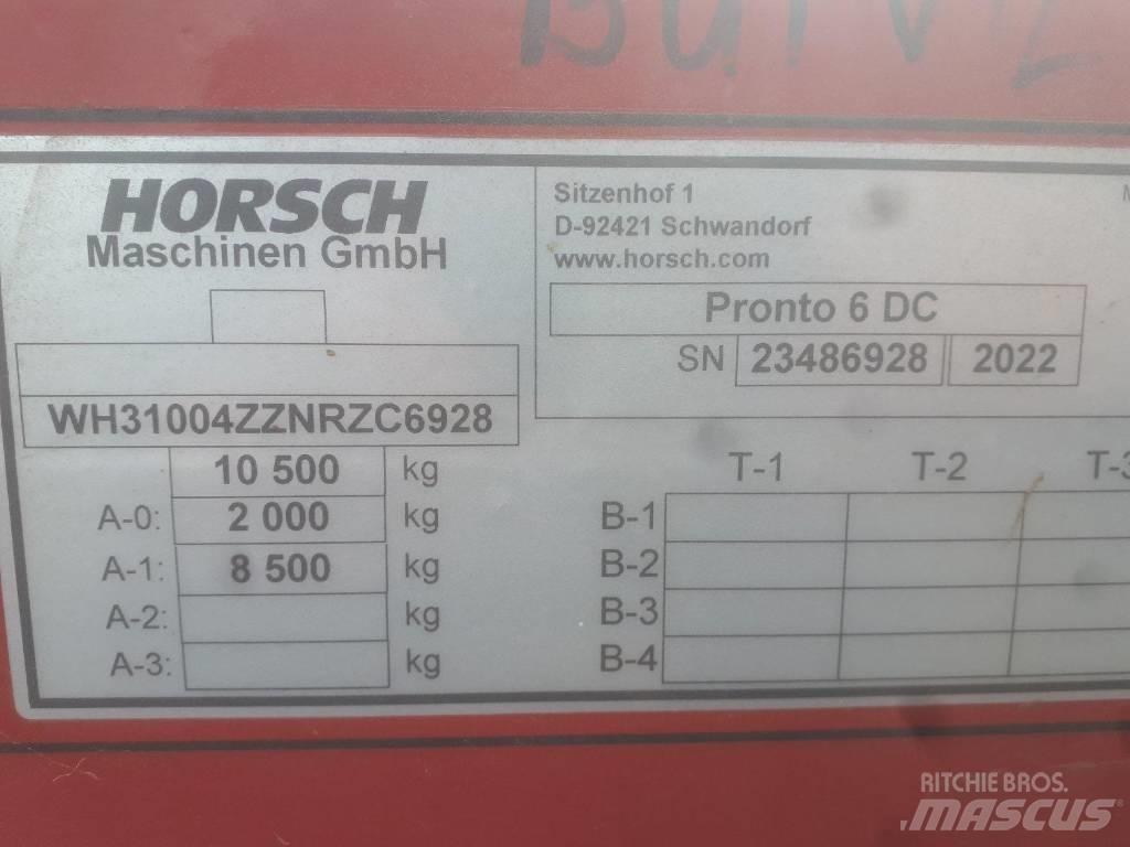 Horsch Pronto 6 DC Σπορείς