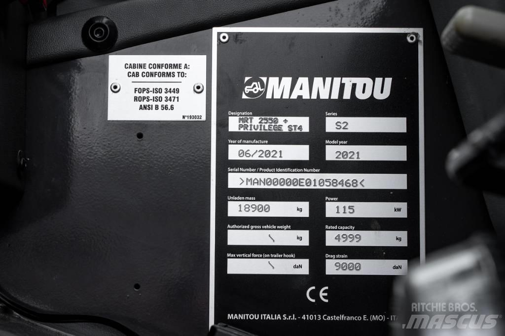Manitou MRT 2550+ Τηλεσκοπικοί ανυψωτές