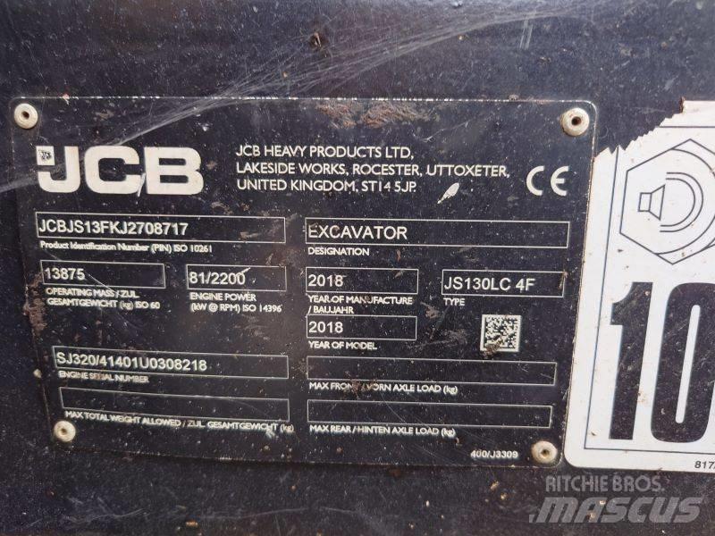 JCB JS 130 LC Εκσκαφείς με ερπύστριες