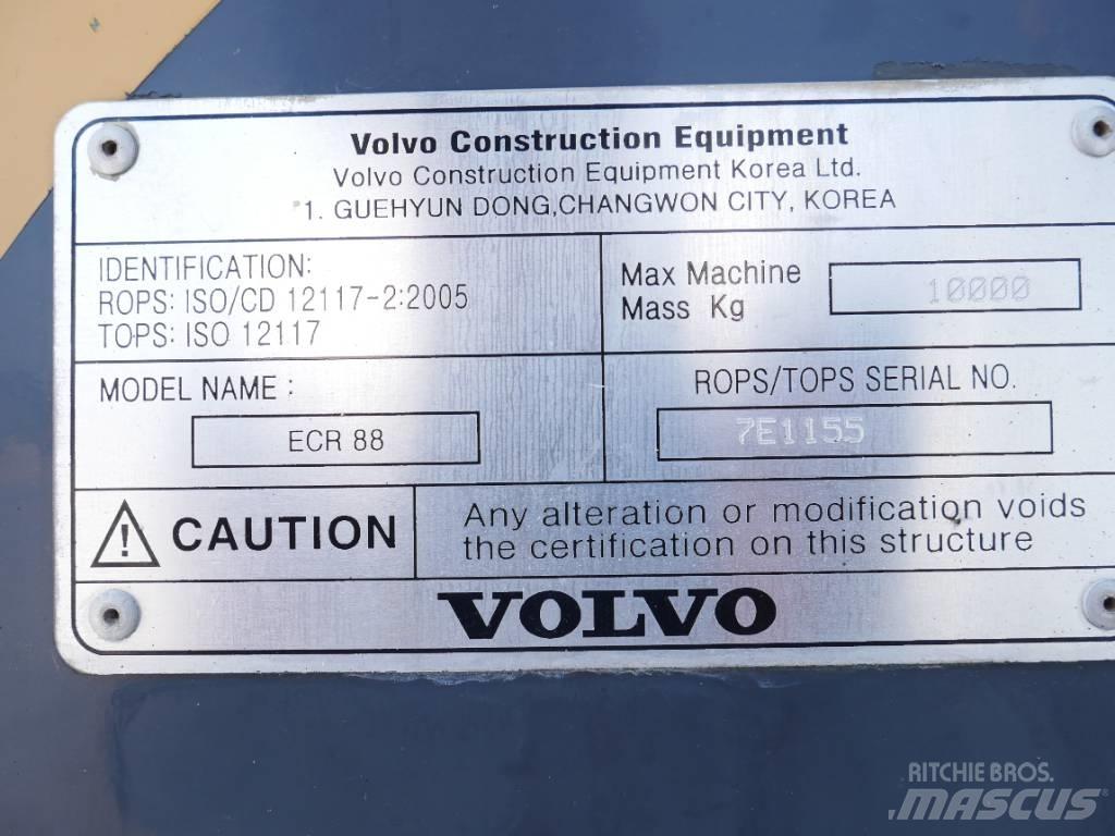 Volvo ECR 88 Μίνι εκσκαφείς 7t - 12t