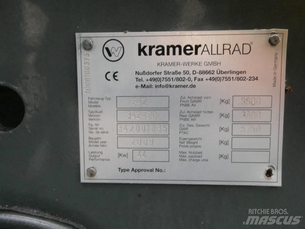 Kramer 380 Φορτωτές με λάστιχα (Τροχοφόροι)