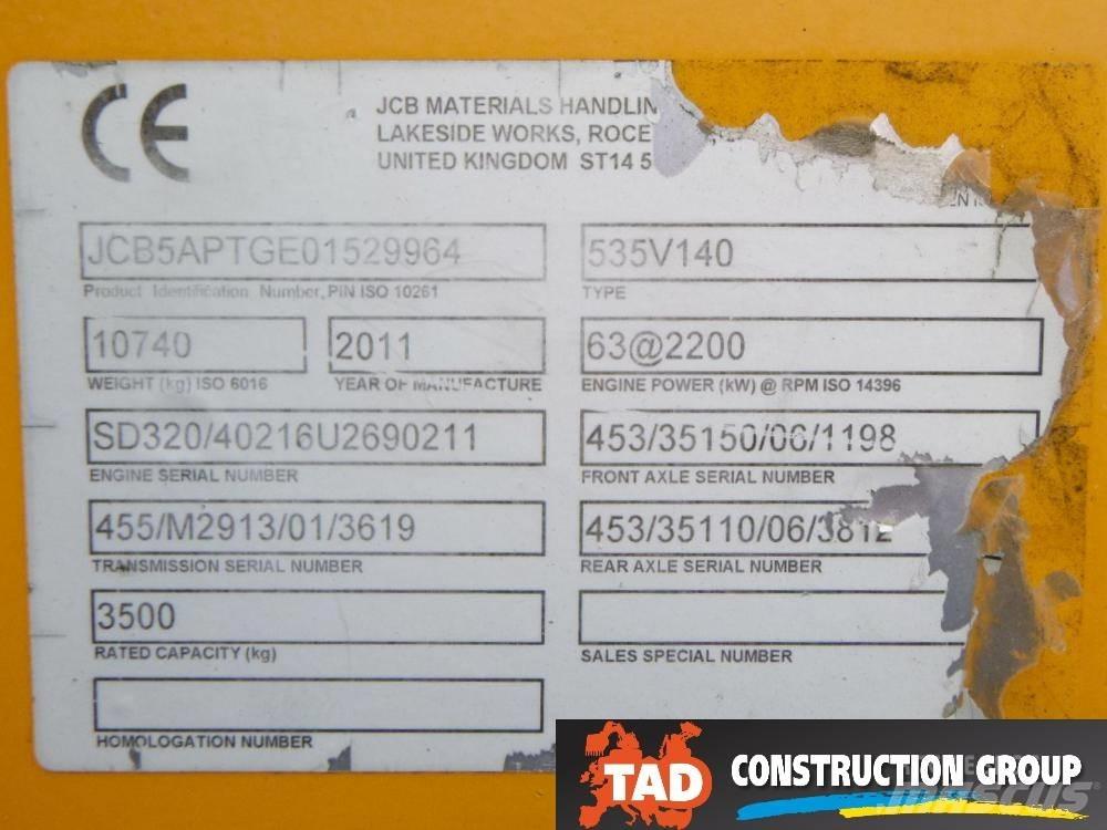 JCB 535-140 Hiviz Τηλεσκοπικοί ανυψωτές