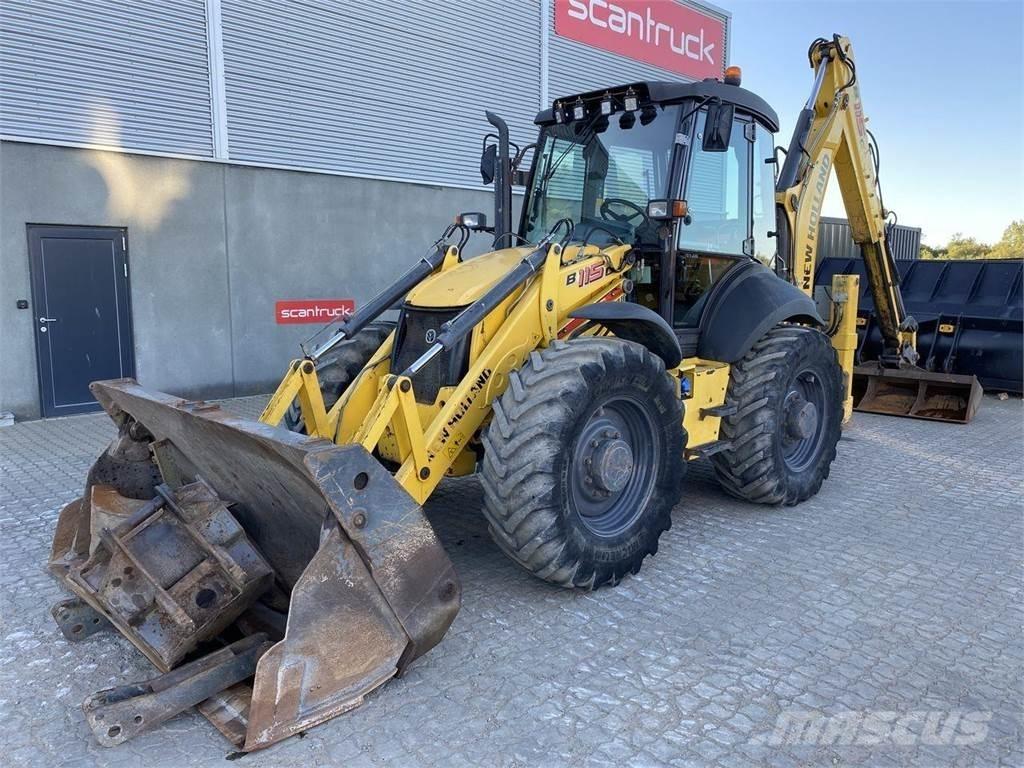 New Holland LB115 Εκσκαφείς Φορτωτές τύπου JCB