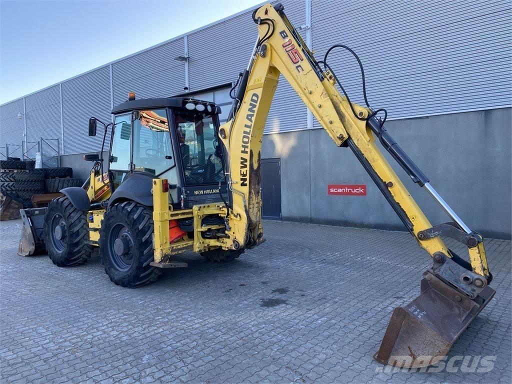 New Holland LB115 Εκσκαφείς Φορτωτές τύπου JCB