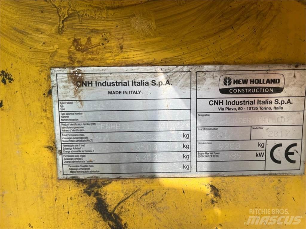 New Holland LB115 Εκσκαφείς Φορτωτές τύπου JCB