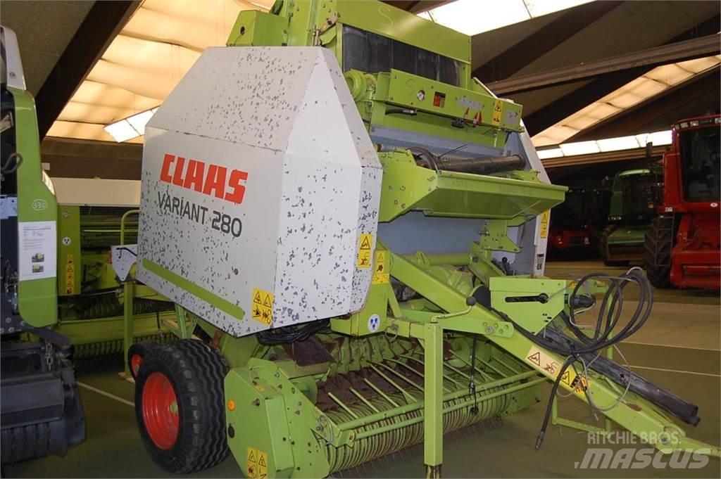 CLAAS Variant 280 Πρέσες κυλινδρικών δεμάτων