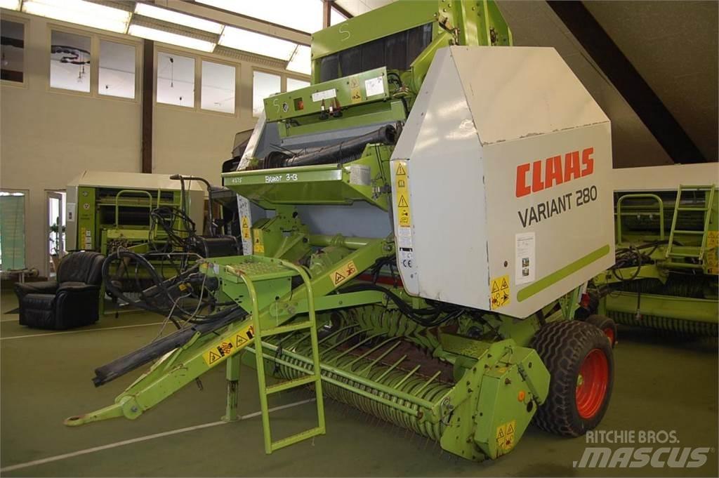 CLAAS Variant 280 Πρέσες κυλινδρικών δεμάτων
