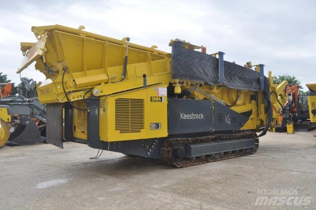 Keestrack k4 Κινητές μηχανές κοσκινίσματος