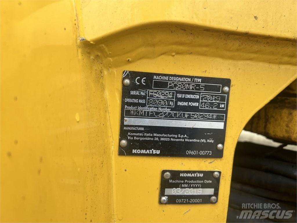 Komatsu PC 80 MR Μίνι εκσκαφείς 7t - 12t