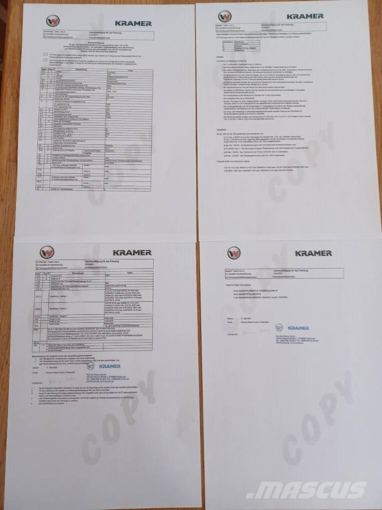 Kramer 5075 Φορτωτές με λάστιχα (Τροχοφόροι)