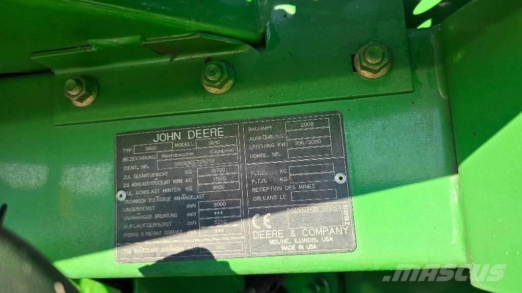 John Deere S 690 i Θεριζοαλωνιστικές μηχανές