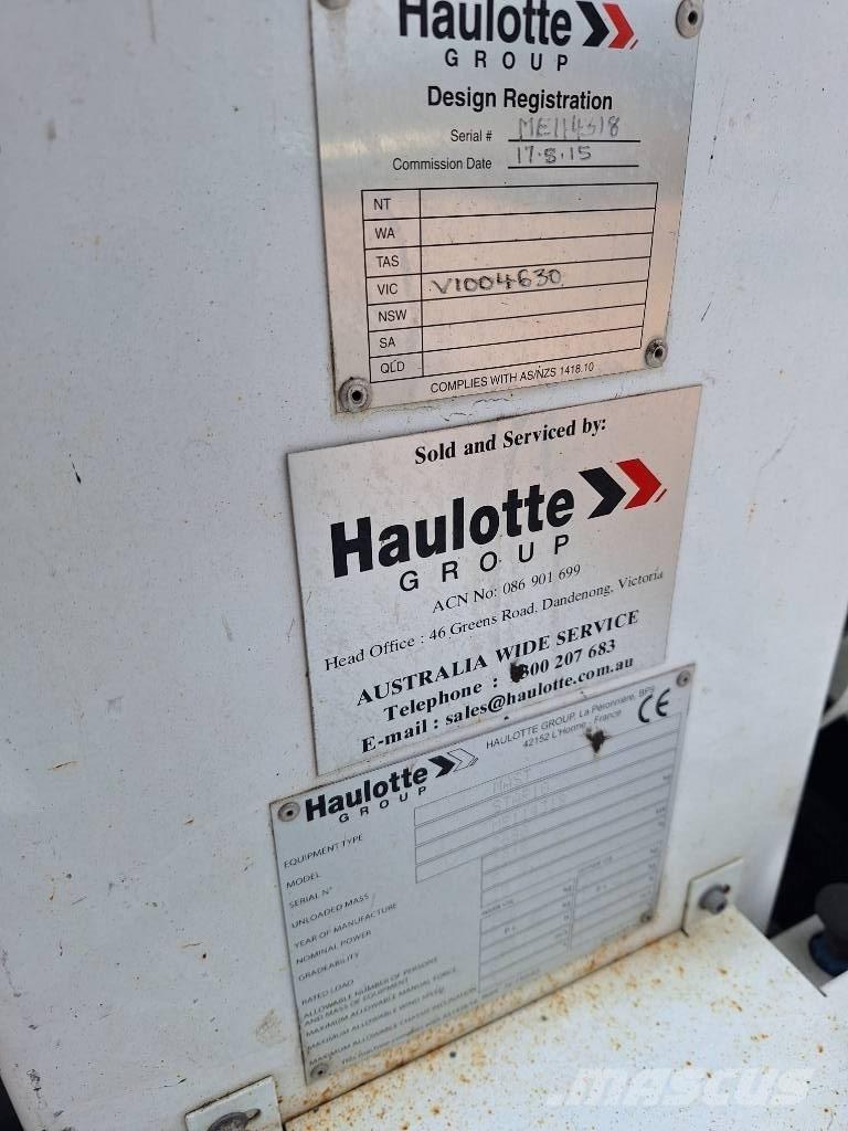 Haulotte Star 10 Compact self-propelled boom lifts