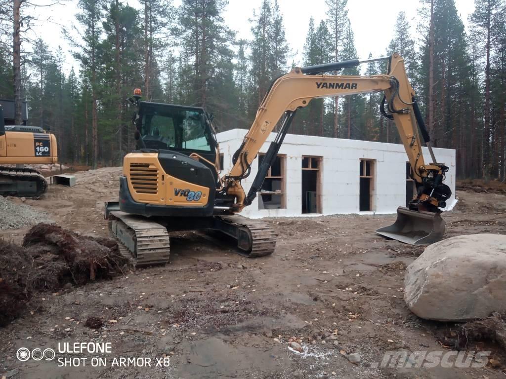 Yanmar Vio 80-1A Μίνι εκσκαφείς 7t - 12t