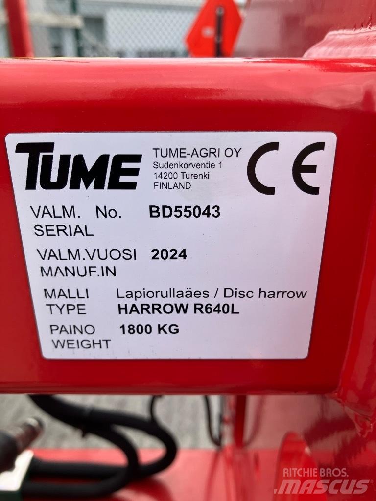 Tume Harrow R640L Σβάρνες