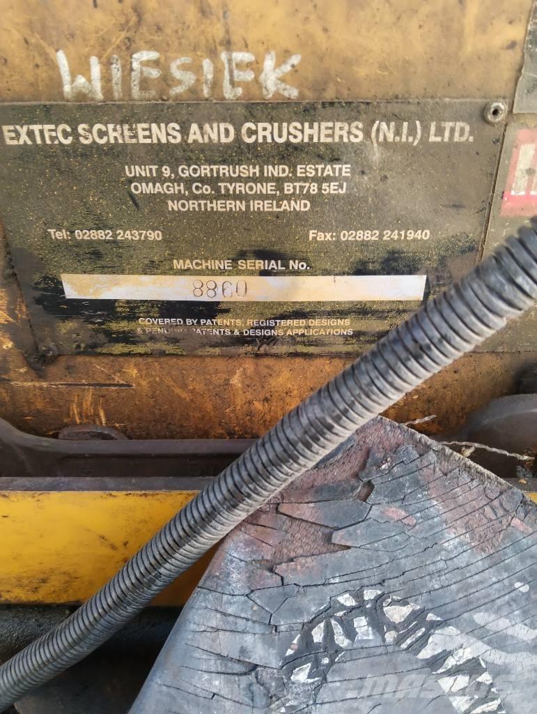 Extec RoboTrac Κινητές μηχανές κοσκινίσματος