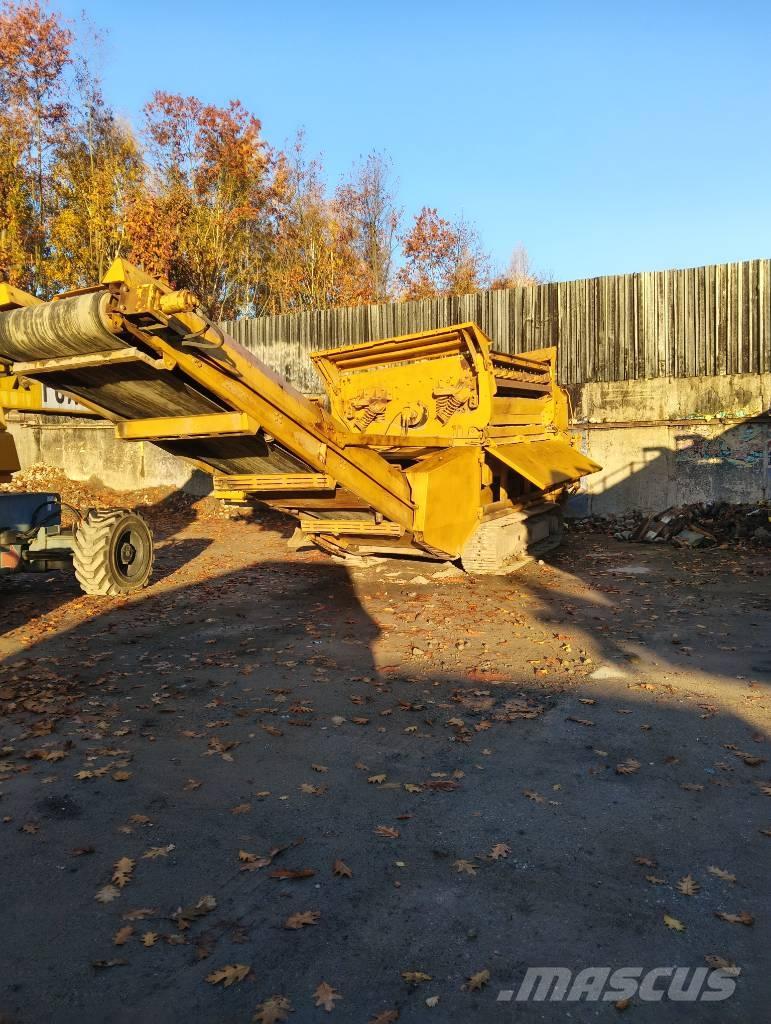 Extec RoboTrac Κινητές μηχανές κοσκινίσματος