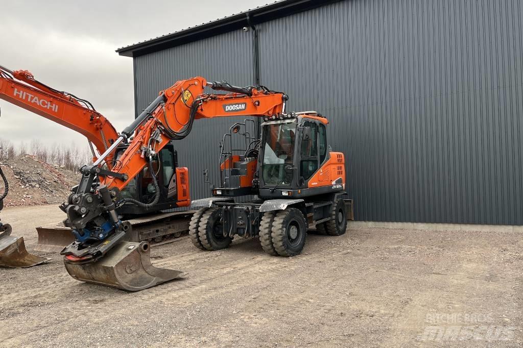 Doosan DX 165 W-5 Εκσκαφείς με τροχούς - λάστιχα