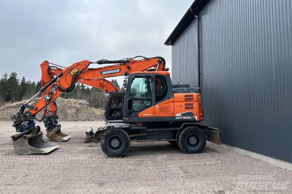 Doosan DX 165 W-5 Εκσκαφείς με τροχούς - λάστιχα