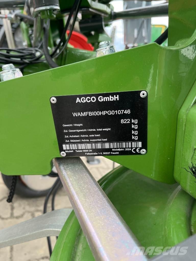 Fendt Twister 6606 Τσουγκράνες και χορτοξηραντικές μηχανές