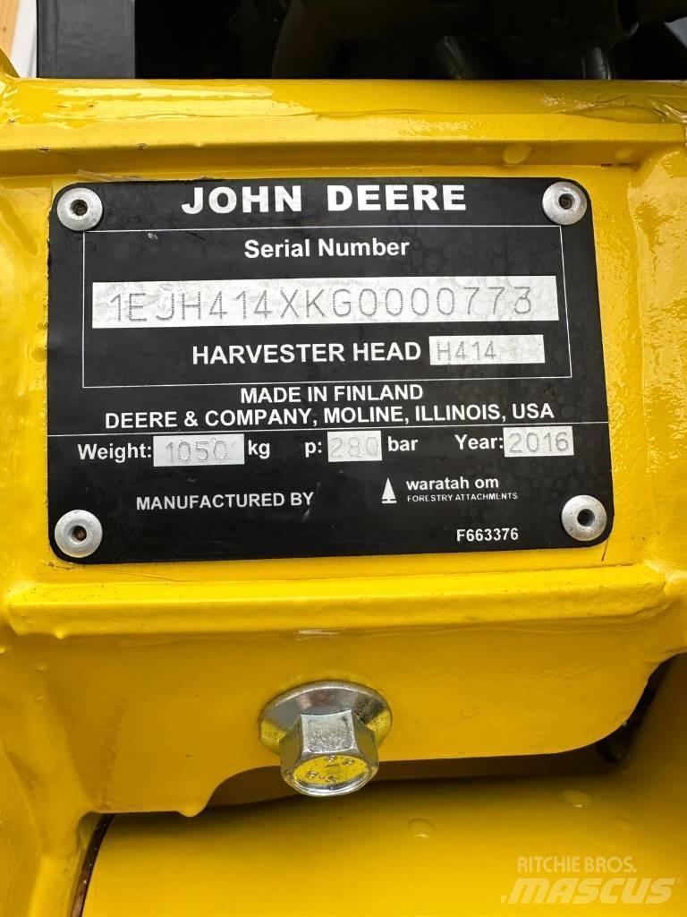 John Deere H 414 Κεφαλές συλλεκτικών μηχανών