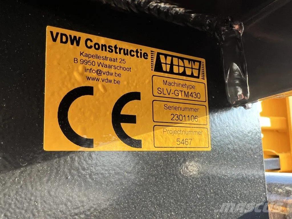  VDW GTM 430 Λοιπός εξοπλισμός συγκομιδής